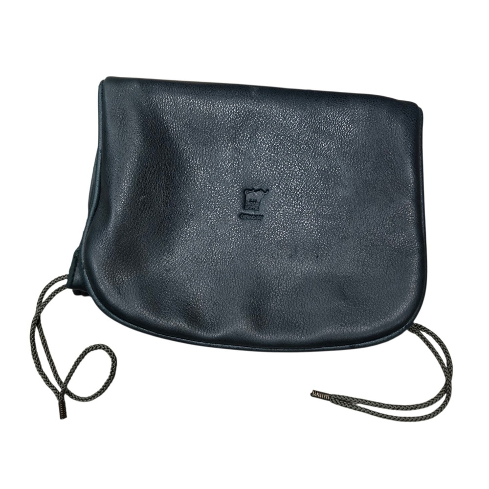 Braun Buffel Drawstring Shoe Bag Pouch Dark Green‎ Leather Bag